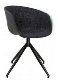 Sillon Concept Adele Tulip Hay Eames Giratorio Tapizado