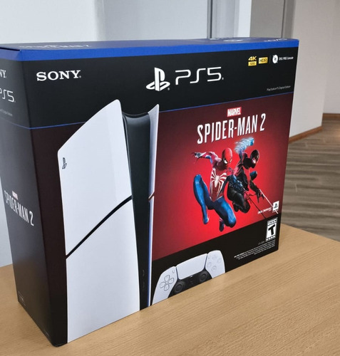 Play Station 5 Slim Digital Spiderman 2 Blu-ray