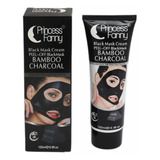 Mascarilla Negra Carbon Activado Puntos Negros 