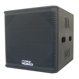 Caixa Ativa 18 Sub 1500w Nhl Top 18 Subwoofer Limiter Cooler