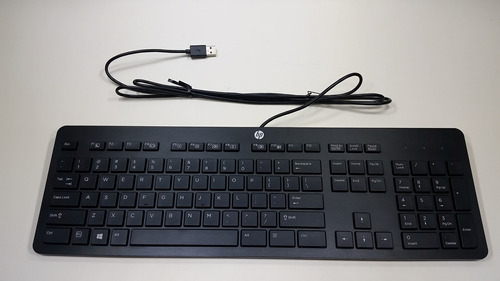 Teclado Hp.  Slim Business Usb, 803181-161