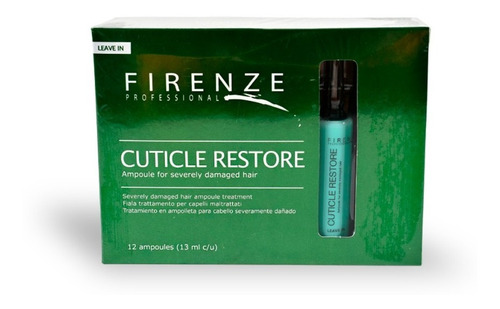 Ampolleta Cuticle Restore Firenze 12 (13 Ml C/u)