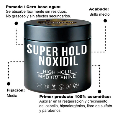 The Shaving Co Pomada Cera Para Crecimiento Noxidil Pomade  | Meses sin interés