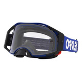Goggles Motox/enduro Oakley Airbrake Clear Azul 0oo70467046d