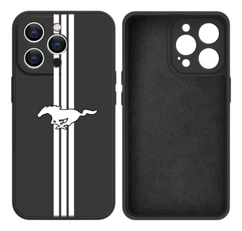 Carcasa Mustang Premium Para iPhone Todos Los Modelos