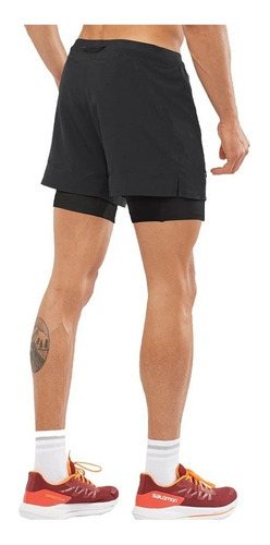 Short Con Calza Y Bolsillos Premium Deportivo Hombre Fútbol