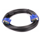 Cable Vga De 1 Vga Macho A 1 Vga Macho Ele-gate Wi223 Azul De 3m