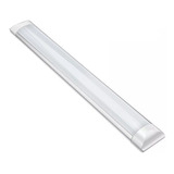 Luminária Led Tubular Linear 40w Slim 120cm C/ Base Completa