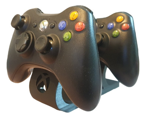 Suporte Controle Xbox 360 - Dois Controles - Apoio Mesa!