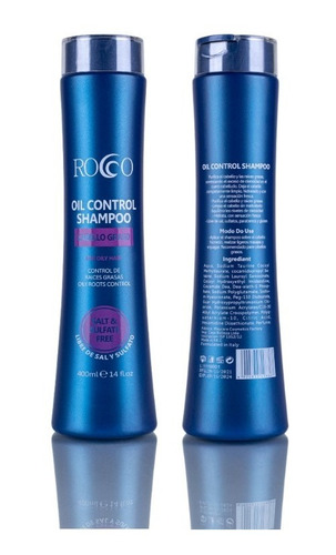 Rocco® Shampoo Control De Grasa Sin Sal 400ml