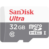 Tarjeta De Memoria Micro Sd 32gb Sandisk Ultra Con Adaptador