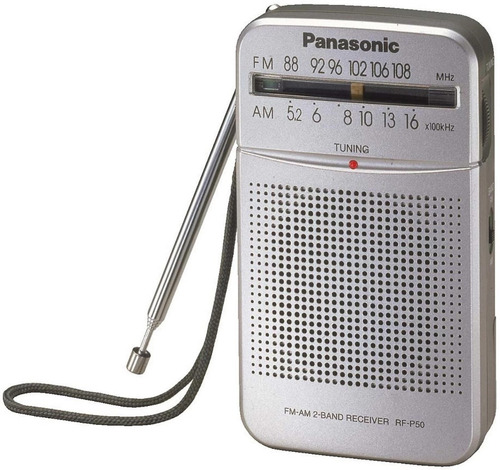 Radio De Bolsillo Panasonic Am/fm C/ Parlante Analoga Ramos