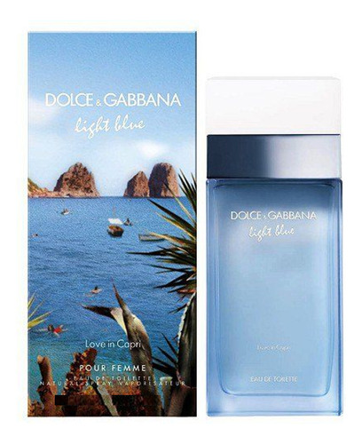 D Gabbana Light Blue Love Capri 50ml Outlet** Beauty Express