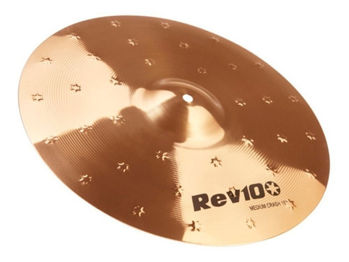 Prato Ataque Orion Medium Crash 16 Rev Pro 10 Rv16mc Bronze Cor Dourado