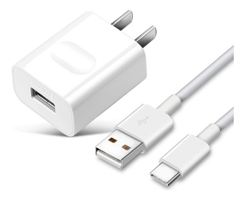 Ac Cargador Huawei Usb-c Type C Original + Usb Carga Rapida