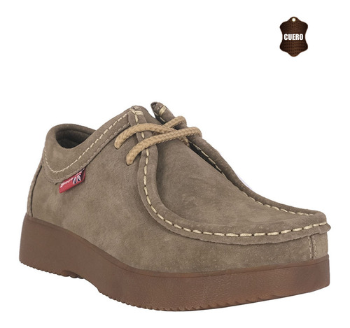 Zapato Casual Niño Buxus Tostado Bamboo