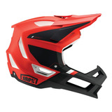 Casco Full-face 100% Trajecta W Fidlock Rojo