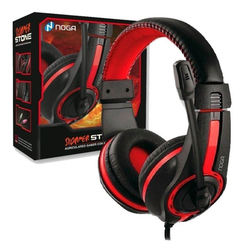 Auricular Pc Gamer Noga Stormer Stone + Adapador Para Ps4