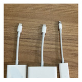 Combo 3 Adaptadores Lightning Original Apple