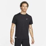 Playera De Running Hombre Nike Dri-fit Run Rise 365 Negro