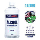 Alcool Isopropilico 1 Litro Alto Grau De Pureza 99,80%