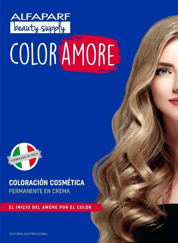 Gama De Color Amore De Alfaparf  Profesional Muestra 