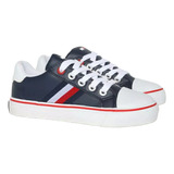 Tenis Tommy Hilfiger Para Niño Mod Bb Conner 867c