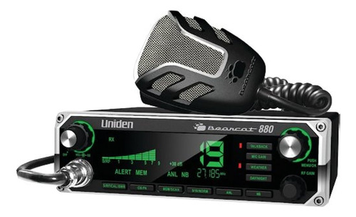 Radio Uniden Bearcat 880 Cb Con 40 Canales Y Gran Pantalla L