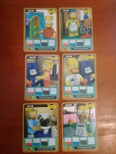 Cartas The Simpsons Lego