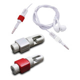 2 Pzas Protector Cable Audífonos Para iPhone 3 Colores