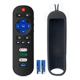 Control Compatible Con Tcl Hisense Todos Roku Tv Smart Tv 4k