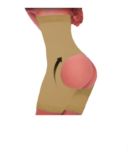 Faja Bóxer Con Cinturilla Body Siluette Mod. 6003 Nude Chica