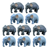 Juguete De Elefante Con Simulación De Dibujos Animados, 10 U
