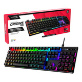 Teclado Mecánico Hyperx Alloy Origins Rgb Pbt Red Gamer