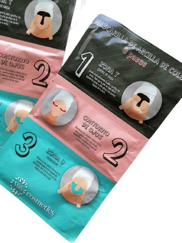 Mascarilla De Arcilla 3 Pasos - g a $222