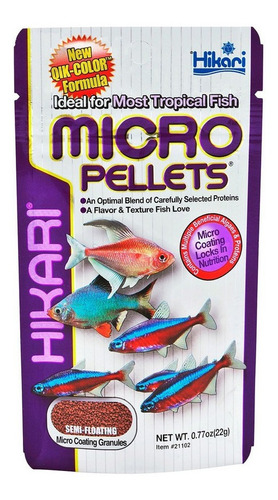 Hikari Micro Pellet Alimento Premium Pe - g a $1111