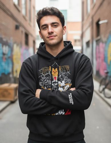 Sudadera Negra Dragon Ball Z
