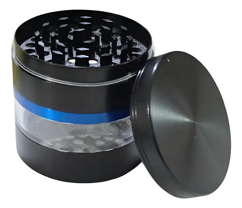 Grinder Negro Metálico Grande 4 Piezas 6cm Diámetro | MercadoLibre
