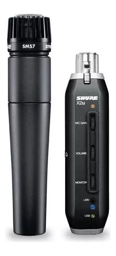 Microfono E Interfaz Shure Sm57-x2u