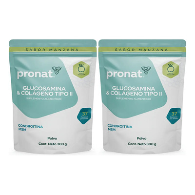 Kit 2 Piezas Suplemento Glucosamina & Colágeno Tipo 2 Pronat | Meses sin interés
