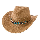 Sombreros Estilo Cowboy Mujer Playa Verano Varios Modelos Mk