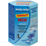 Massa Epoxi Tubolit Mem 1kg Subaquática Piscina Azul