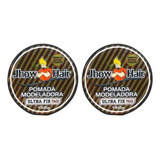 Pomada Capilar Jhow Hair Wax Hair Power Uva 150g - Kit C/2un