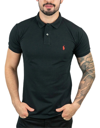 Camisa Polo Masculina Piquet