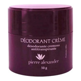 Desodorante Pierre Alexander Creme Antitranspirante 50g