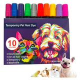 Rck Hawaii 10 Tintes Temporales Para El Pelo De Mascotas [u]