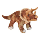 Peluche Wild Republic Dinosaurio Triceratops Dino Jurassic