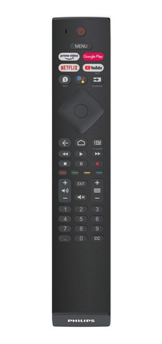 Control Remoto Original Smart Tv Philips 7000 55pud7406 Voz