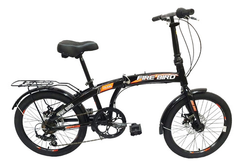 Bicicleta Paseo Plegable Fire Bird Rodado 20 Urbana Curve