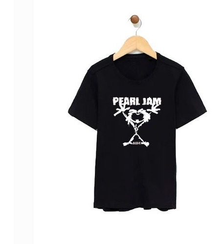 Camiseta Masculina Com Estampa Pearl Jam